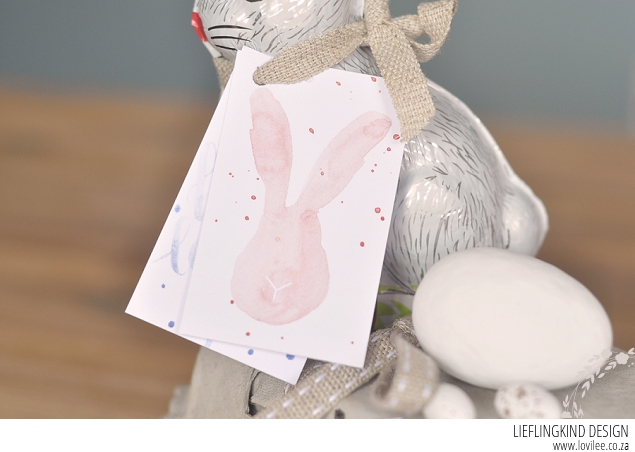 Watercolour Pantone Easter tags