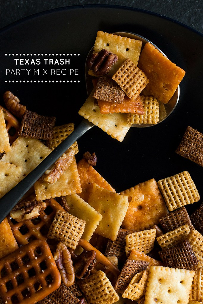 texas trash party mix recipe - Bake Love Give