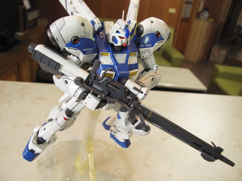 RE/100 Gundam GP04G Gerbera – 一天到晚作模型的MS翰