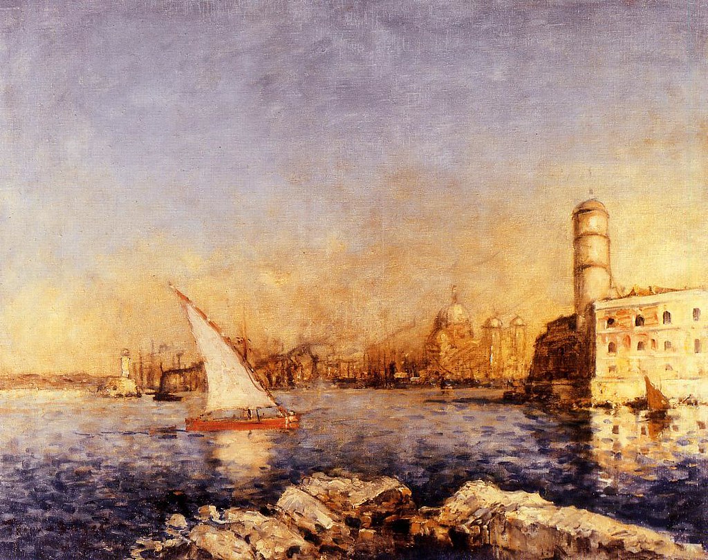 The Port of Marseille by Frank Myers Boggs