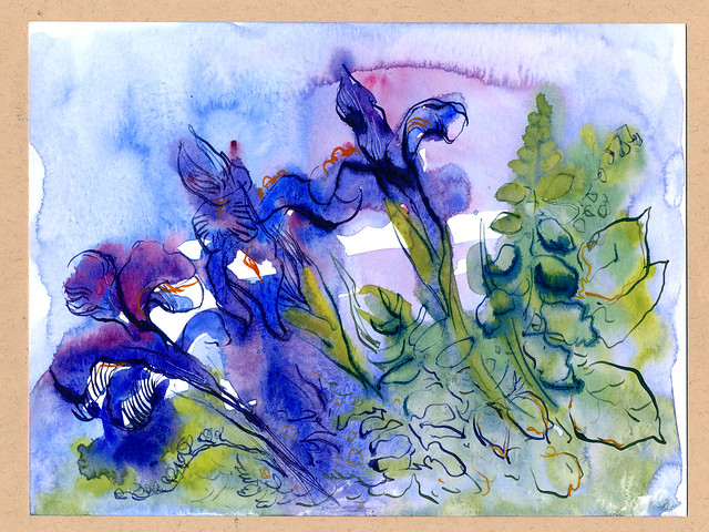 Sketchbook #93: Irises