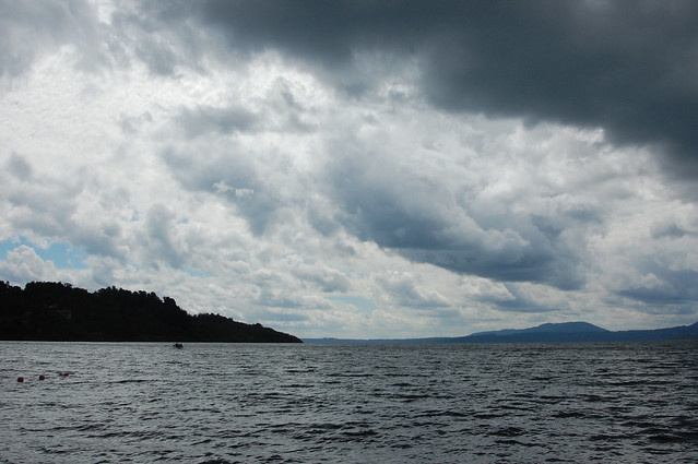 Moody Clouds over Lago Villarica, Playa Grande, Pucón, Chile