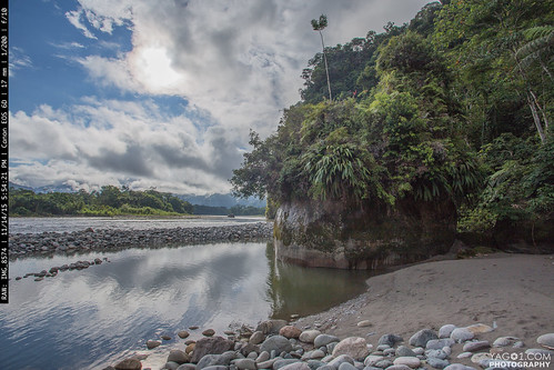 river landscape ecuador amazonas