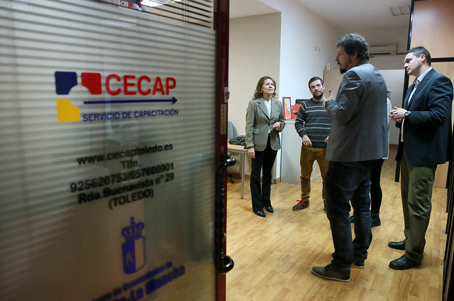 Visita a la sede de Grupo CECAP