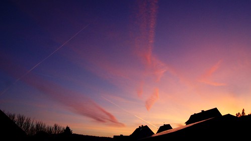 sunset sky clouds germany deutschland sonnenuntergang himmel wolken pilvet auringonlasku taivas saksa