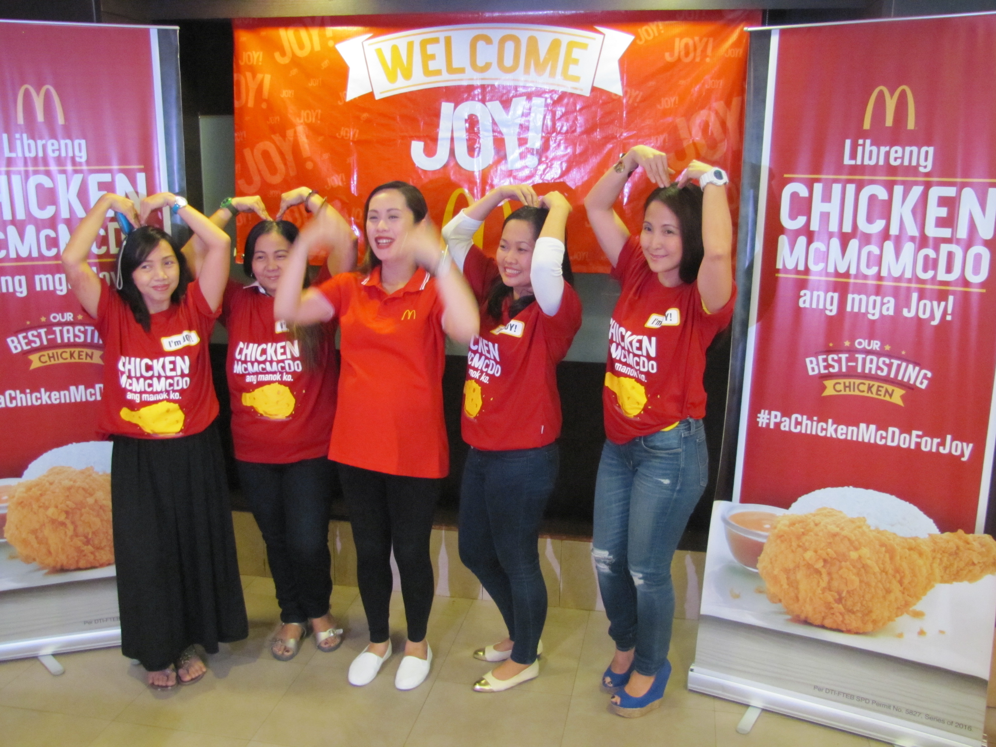 A Joy-ful Friday with Free Chicken McMcMcDo