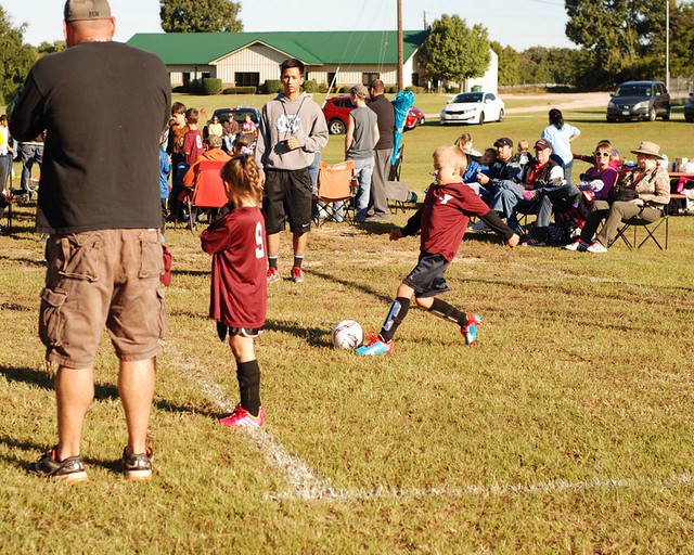 First Soccer Game Oct 20143