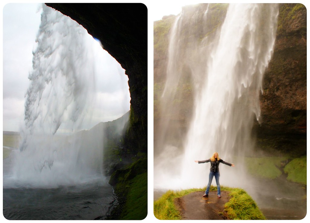 Iceland seljalandsfoss waterfall