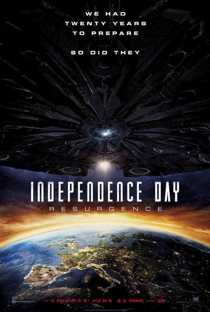 Ini Dia Poster Rasmi Filem Independence Day Resurgence