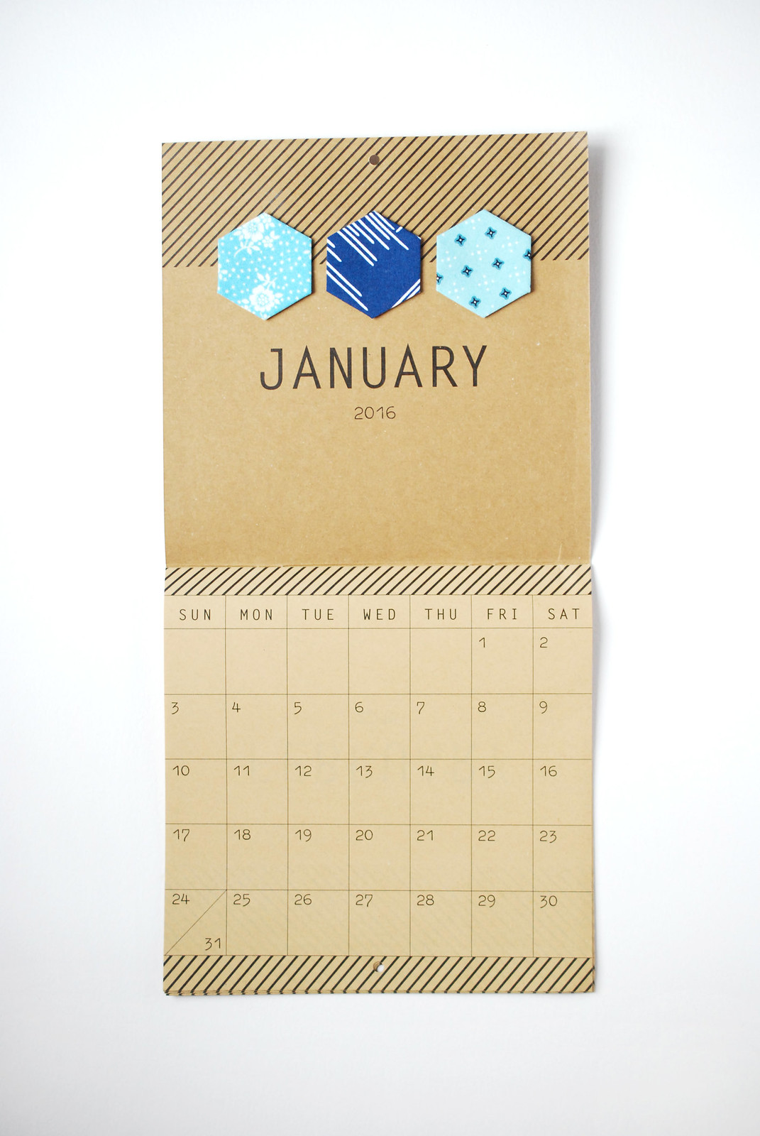 Hexagon Calendar