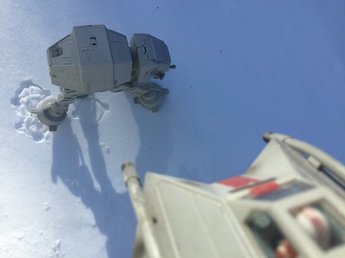 Star Wars fun in the snow!