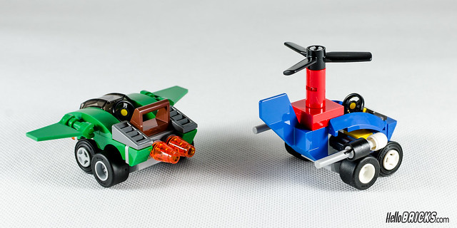 REVIEW LEGO 76064 Mighty Micros Spider-Man vs Green Goblin (HelloBricks)