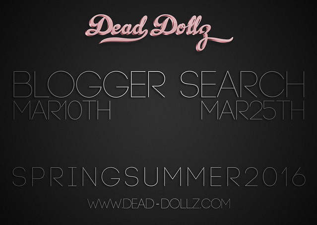 Dead Dollz is searching for bloggers