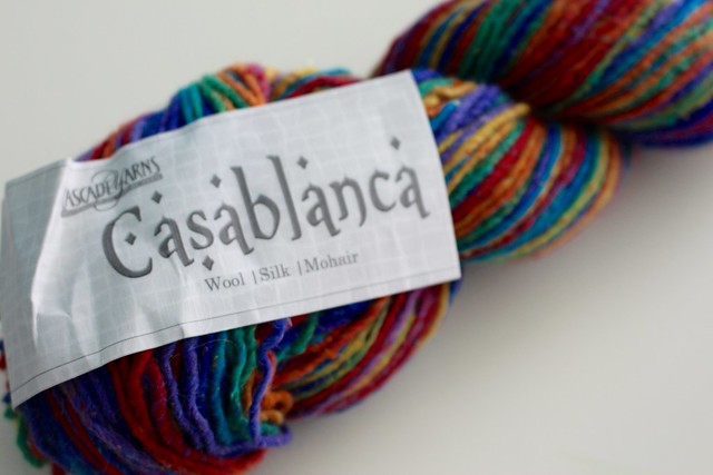Cascade Casablanca Rainbow yarn