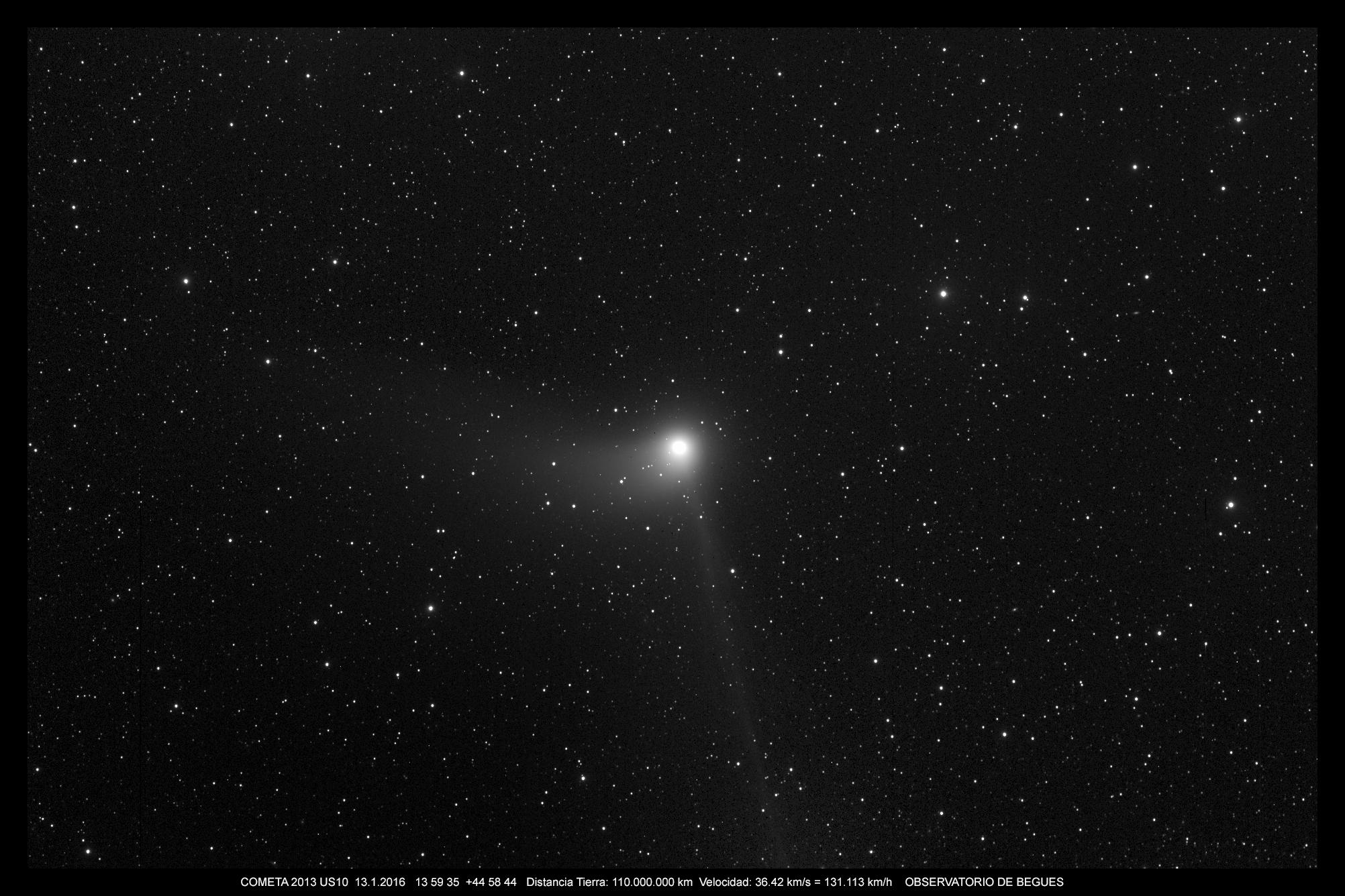 Cometa 2013 US10 13 1 2016