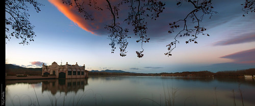 sunset lago atardecer catalunya loch llac estany capvespre pladelestany