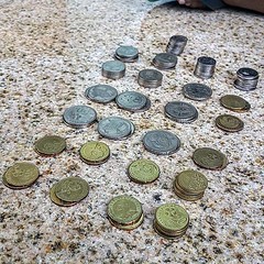 Coin stacking