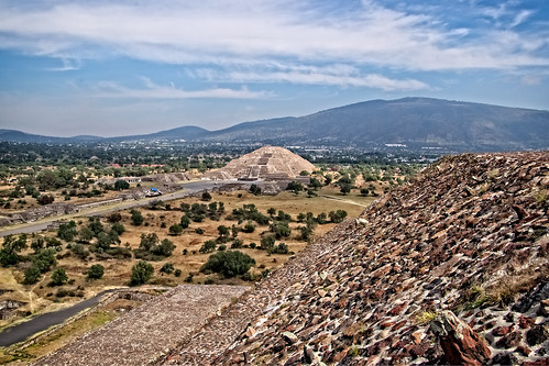 mexico teotihuacan mx teotihuacán pyramidofthemoon estadodeméxico sacredcity viewfrompyramidofthesun thevalleyofteotihuacan