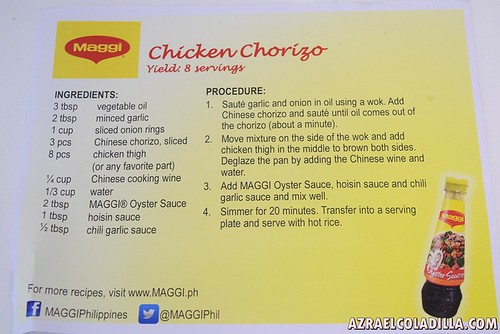 Maggi and Chef Sandy Daza - Daza way you cook it