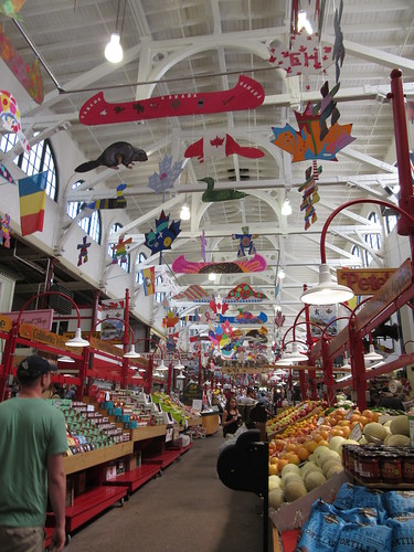 Market in Saint John.