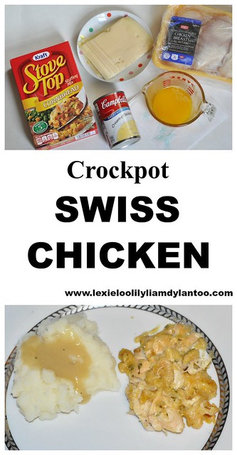 Crockpot Swiss Chicken