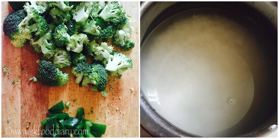 Broccoli Rice Recipe for Babies, Toddlers and Kids - step 1