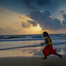 India: Amanecer en el Golfo de Bengala