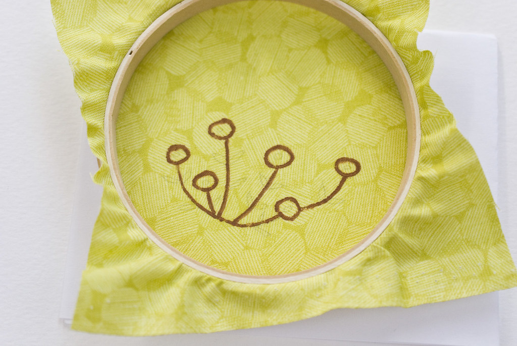Painting an Embroidery Pattern