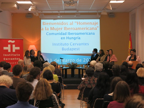Homenaje a la mujer iberoamericana, en el Instituto Cervantes de Budapest