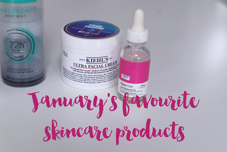 January's favourite skincare products