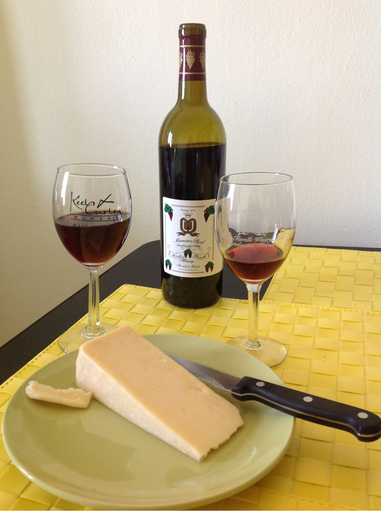 Rosa Fiorelli Winery Manatee Red & Bella Vitano Gold Cheese 1