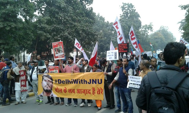 JNU protest