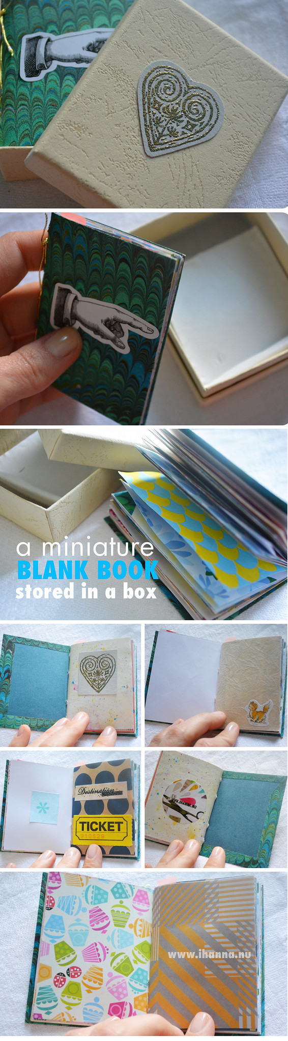 A miniature notebook by iHanna - Copyright Hanna Andersson