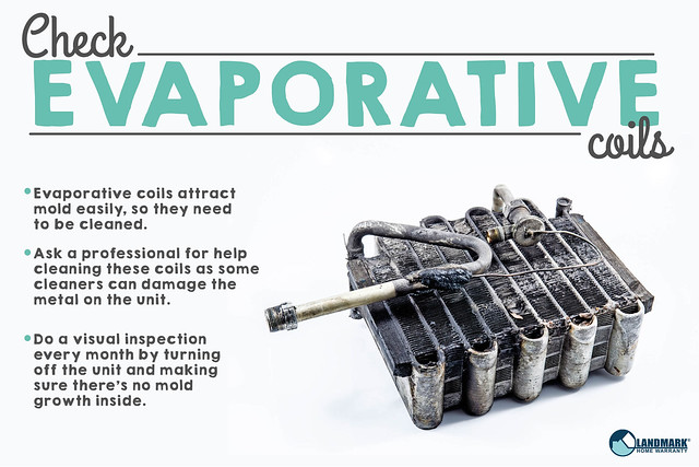 Check evaporative coils