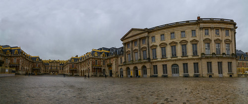 Panorama of the Château de Versailles
