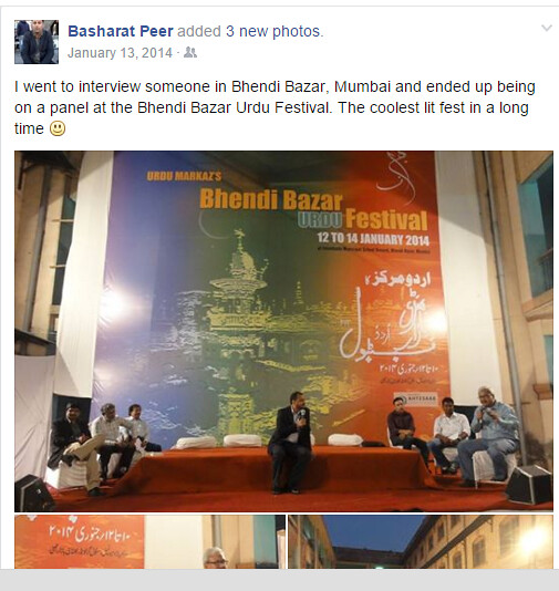 Basharat Peer_Bhendi Bazar