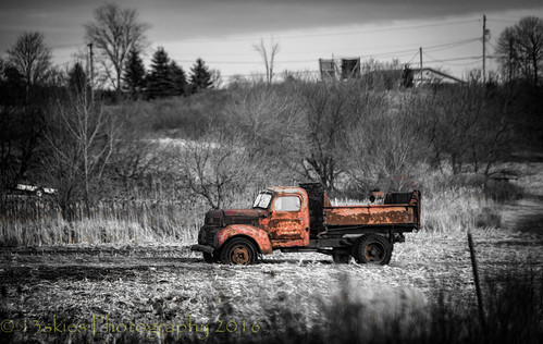 old truck vintage rust alone sitting decay tires rusted aged left highway5 htt worktruck happytruckthursday osbornecorners