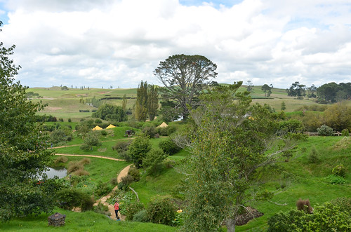 Hobbiton Movie Set (The Shire from LOTR and The Hobbit)