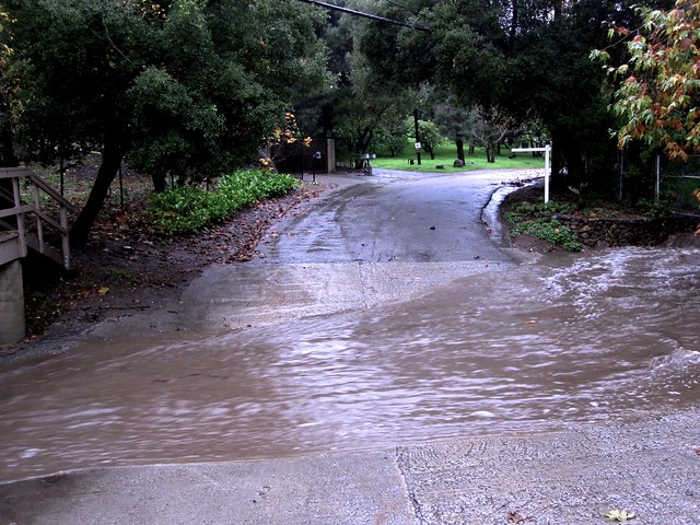 Ramirez Creek flooding 12/19/2010