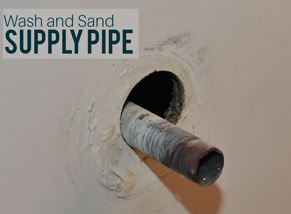 wash-and-sand-supply-pipe