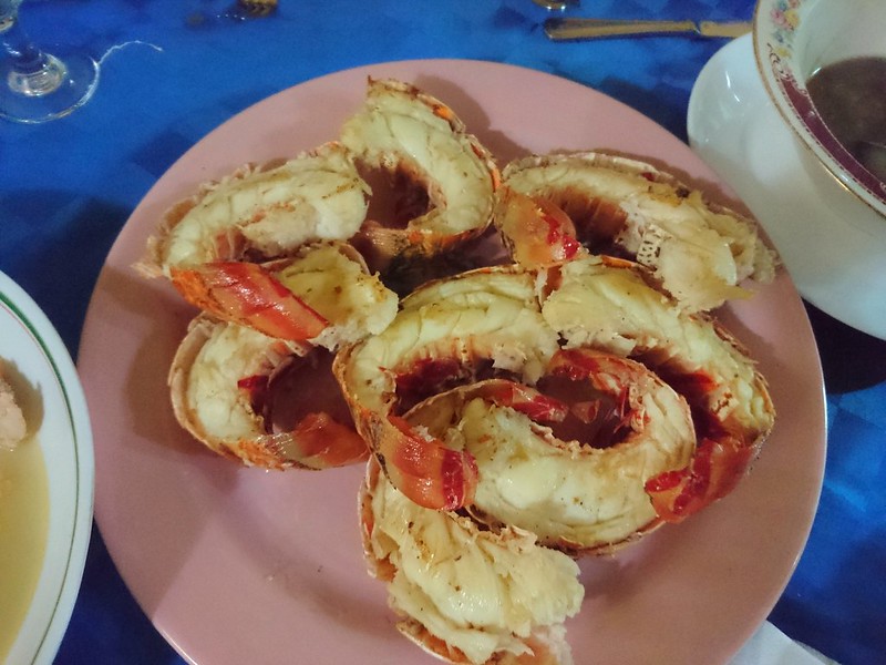 Lobster feast, Trinidad