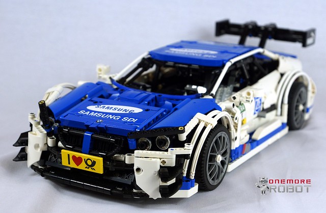 LEGO MOC BMW M4 DTM - Maxime Martin (2015) by brunojj1 | Rebrickable ...