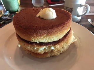 Huge pancakes in Gatlinburg