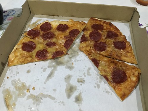 pepperoni  pizza from Shakey's