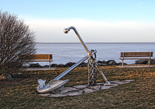 travel winter sunset lake bench frozen anchor benches fonddulac hbm happybenchmonday