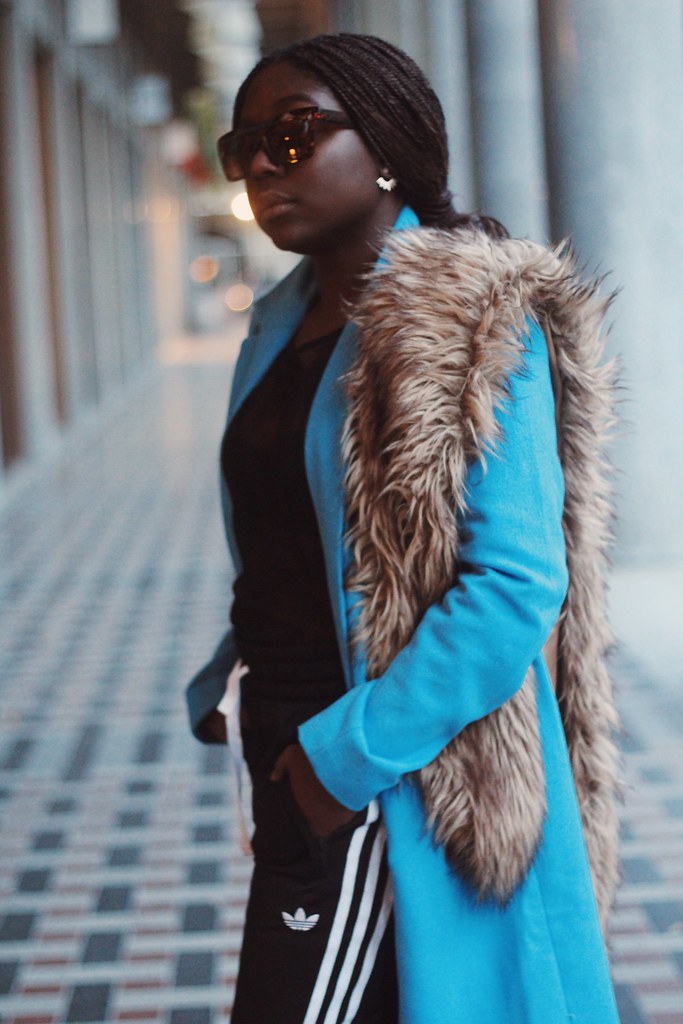 Blue Coat Winter style Bruno Banani Lois Opoku lisforlois