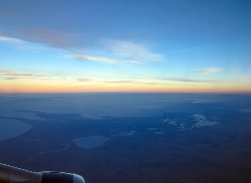 sunrise denmark dawn flight airliner skånelän