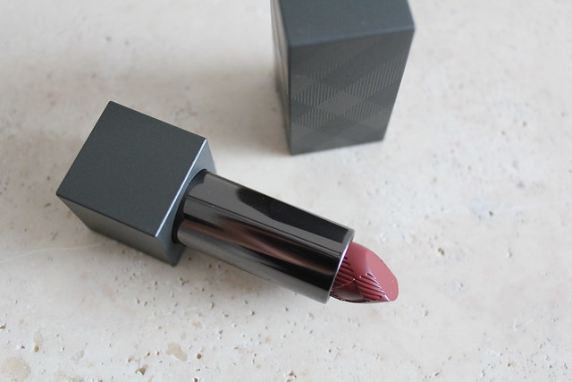 Burberry Lip Velvet lipstick in Oxblood review and swatch