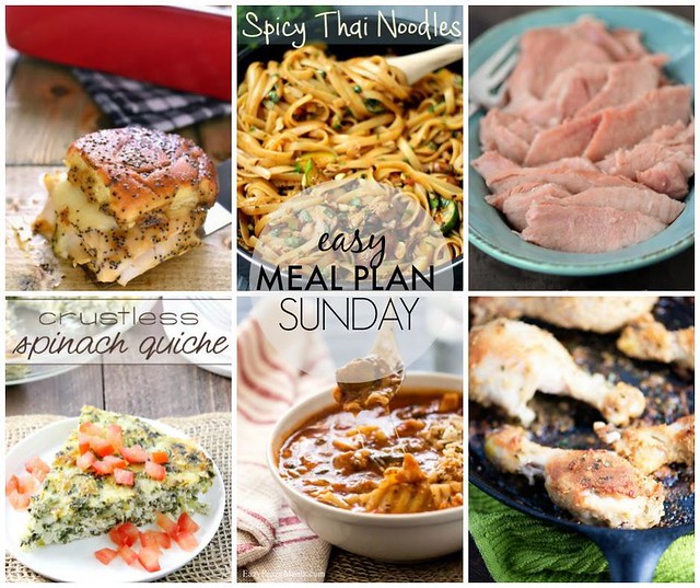 Week 37. Collaborative weekly meal planning collage.