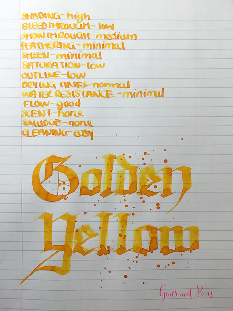 Ink Shot Review Montblanc Golden Yellow @AppelboomLaren @Montblanc_World (8)